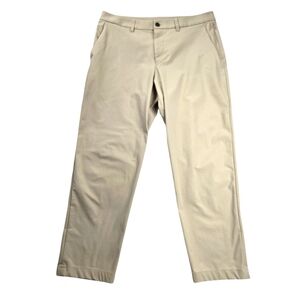 Lululemon ABC Classic-Fit Trouser *Warpstreme Trench Tan Pants 34